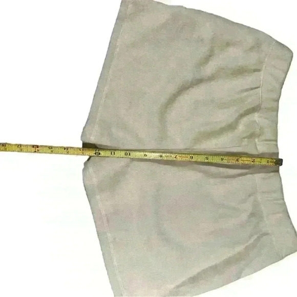 Project Social T Women's Beige Casual Shorts Size M Elastic Waistband - Picture 6 of 12